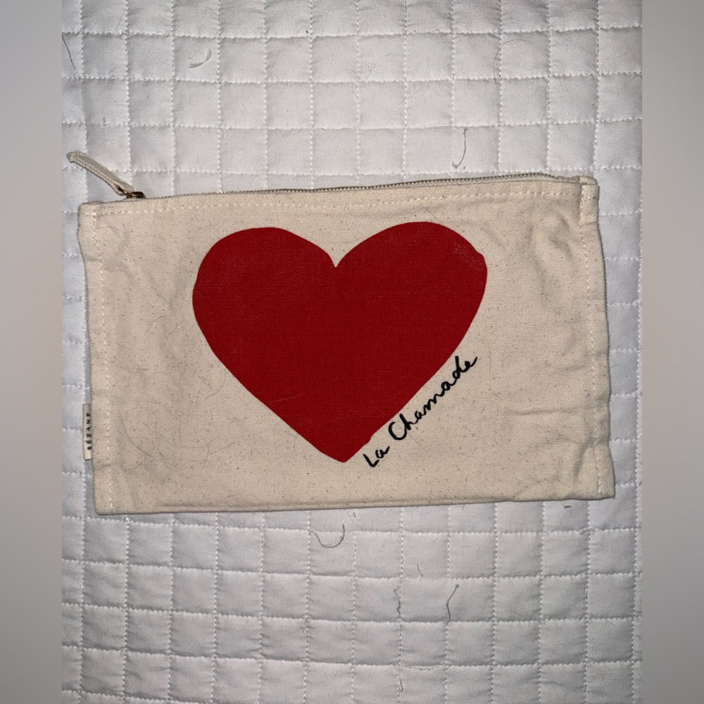 Sézane cosmetic bag la chamade